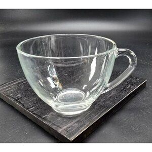 Arcoroc Clear Glass Coffee Tea Mug Hot & Cold Beverages DH1376